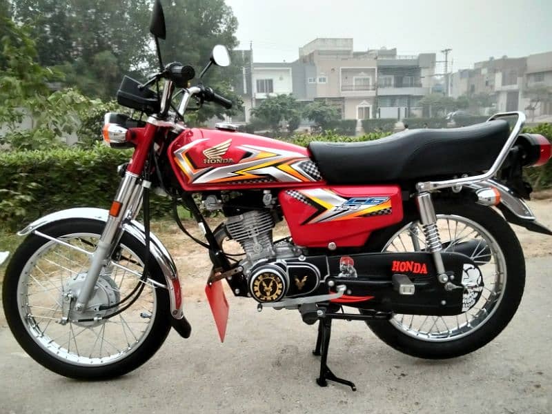 Honda CG125c 24/25 open letter. O3O8-56-88-797. Faisalabad 5