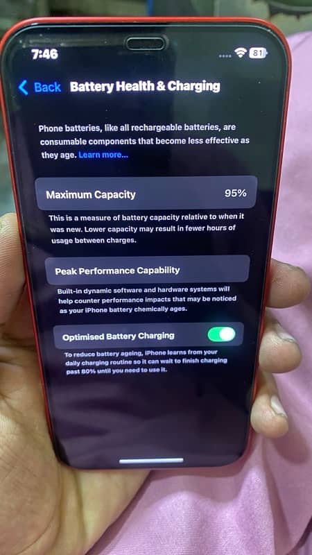 iphone 12 non pta jv non active 10/9.5 battery heallth 95% 4