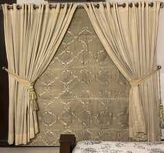 curtains with blind