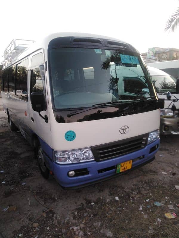 coaster, Hiace and cars for rent 4