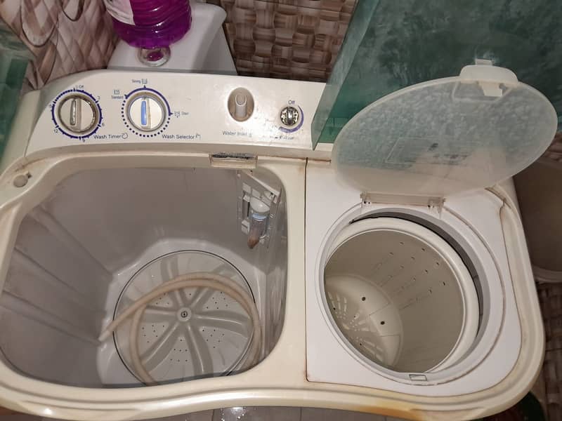 Haier Washing Machine Semi-Auto 7