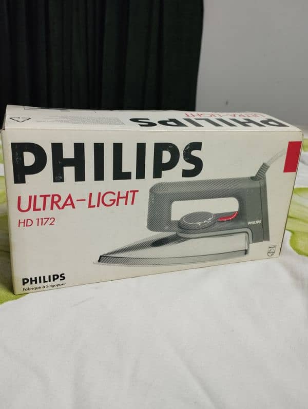 PHILLIPS ULTRA LIGHT DRY IRON 0