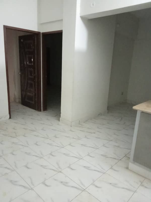 4 ROOMS FLAT FOR SALE IN NEW BUILDING ALI CLASSIC TOWER NORTH KARACHI 12