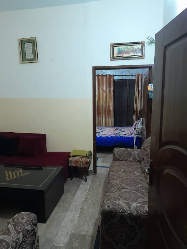 2.75 Marla Double Storey House For Sale In Gulshan Park Big Street Near LalPul Canal Road 2