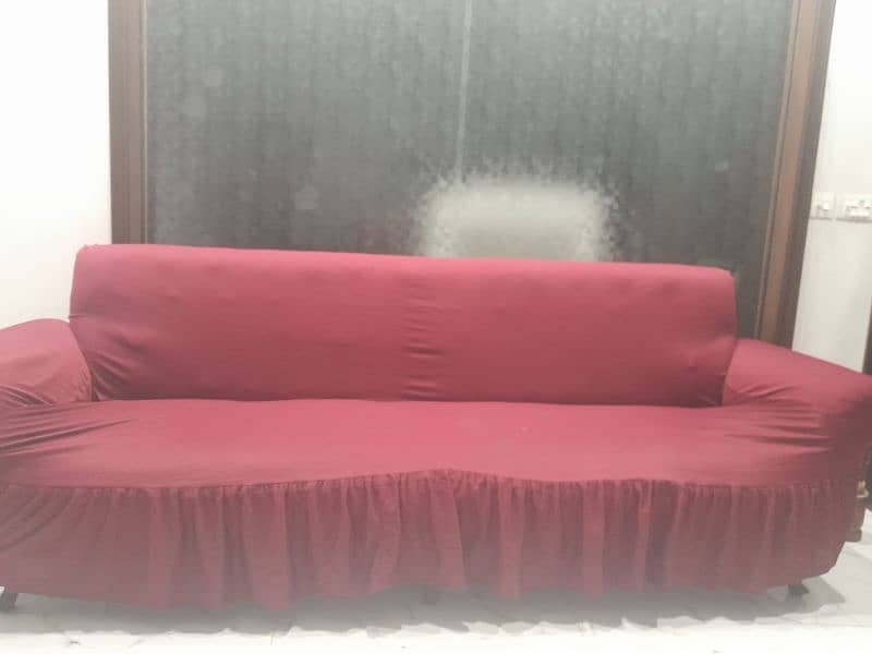 Keekar Wood Solid Sofa 0