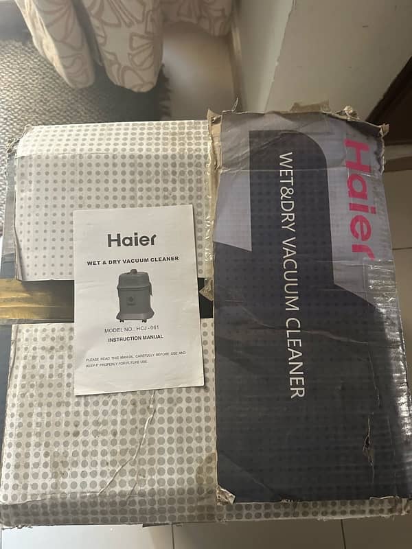 Haier Vacuum Cleaner Wet and Dry 3