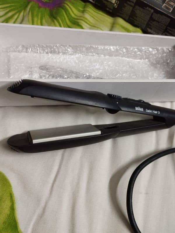 Braun hair straightener 1