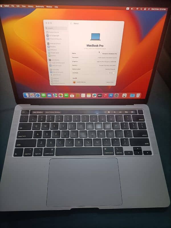 MacBook Pro 13-inch, 2020, Four Thunderbolt 3 Ports 10