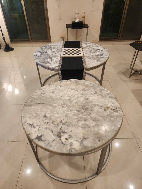 Marble Nesting Tables 1