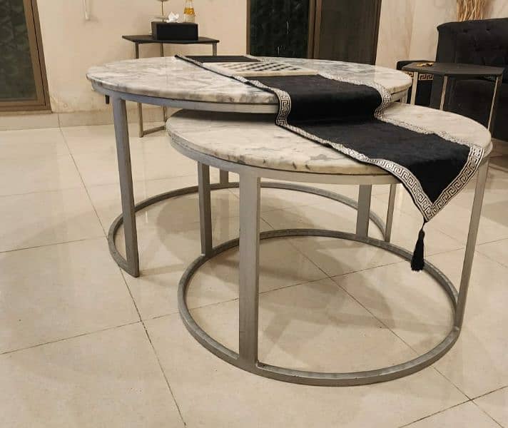 Marble Nesting Tables 4