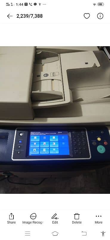 Xerox 5845 all in one machine 1