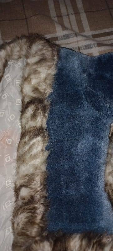 fur coat with cap 4