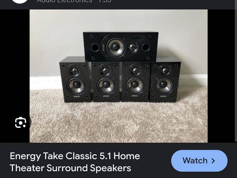 ENERGY CLASSIC 5.1 Home Theater Speakers Canada! 5