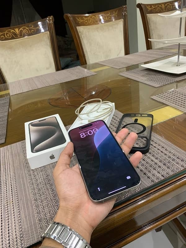 iPhone 15 pro max 256 gb 6