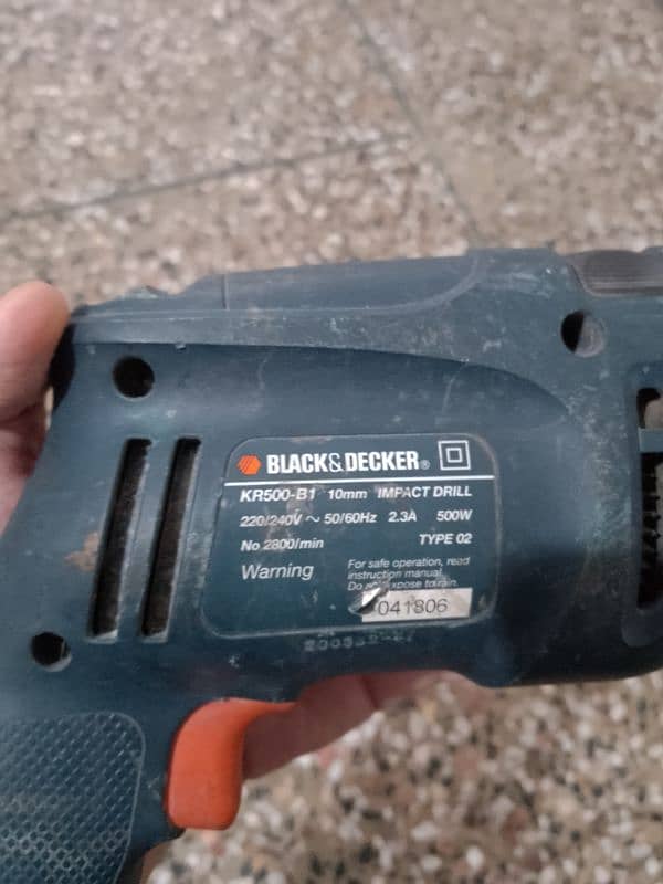 black and decker drill machine 2