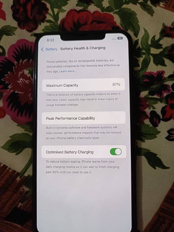 iphone 11pro max midnight green nonpta jv 64gb battery health 87 10/10 0