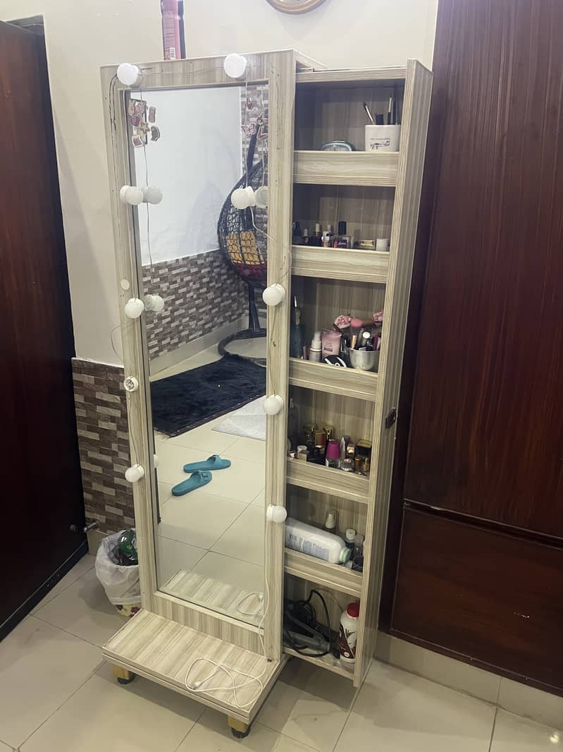 jewelry cabinet with mirror. . . Stylish and Functional Solution 8