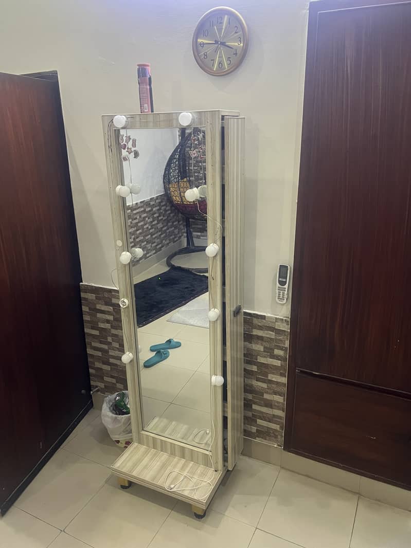 jewelry cabinet with mirror. . . Stylish and Functional Solution 13