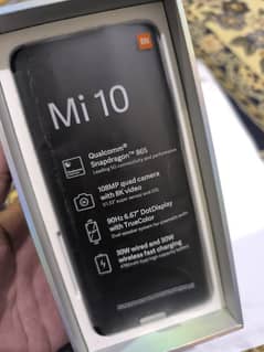 Xiaomi Mi 10 5g 8gb 256gb Full packing PTA approved