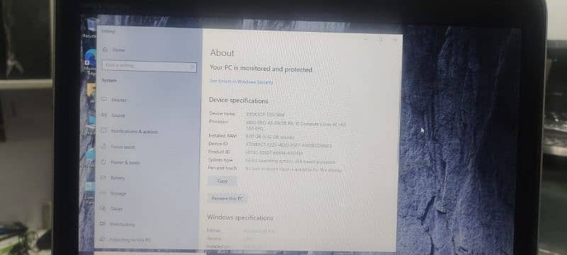 Lenovo i7 8th gen 360  touch 16/256 gb 3