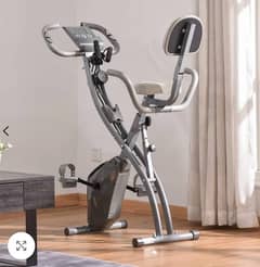 HOMCOM 2-in-1 Foldable Exercise Bike