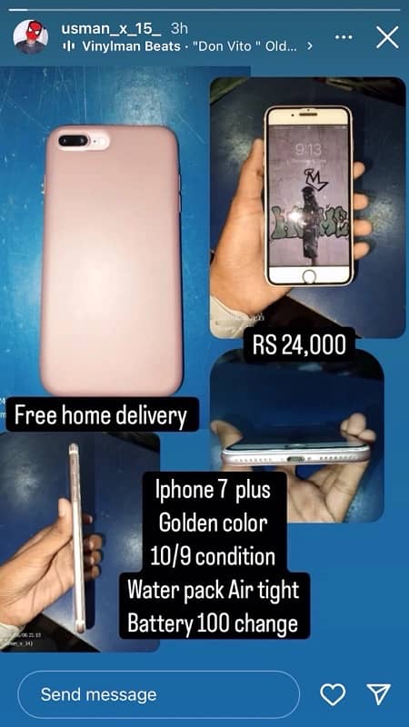 i phone 7 plus 0