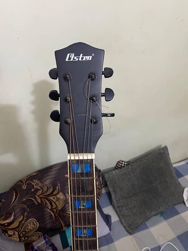 Osten Semi-Acoustic Guitar with Bag 4