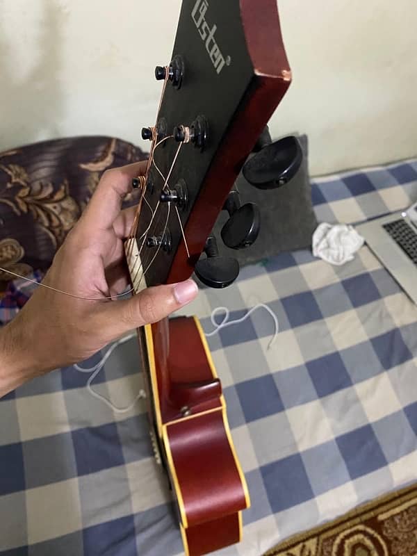 Osten Semi-Acoustic Guitar with Bag 5