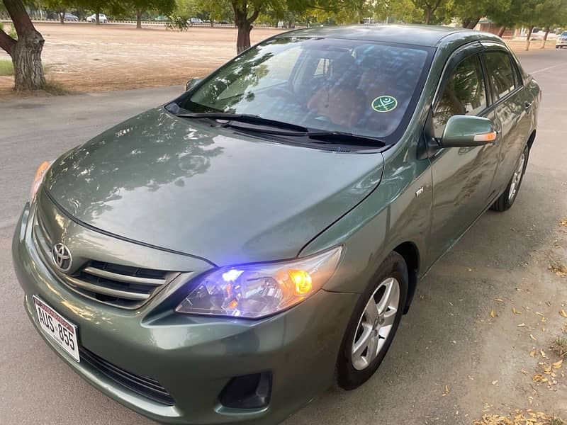 (R) Army Officers Used Outclass Toyota Corolla Gli 2011 1