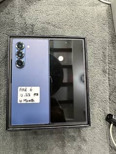 Samsung Galaxy Z Fold 6 12gb 512gb Pta approved 11 months warrenty