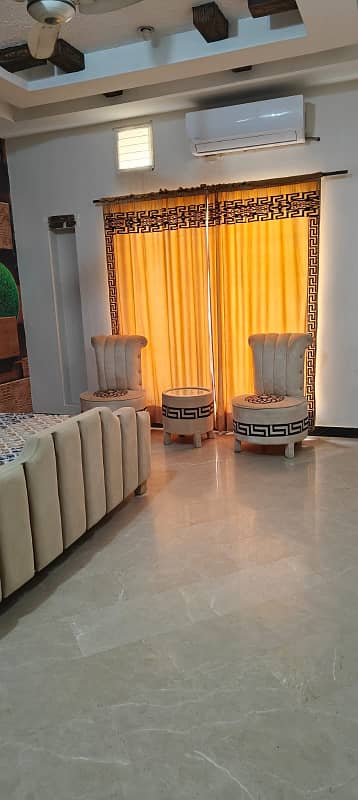 11 MARLA FULL LUXURY FULL FURNISHED EXCELLENT GOOD CONDITION UPPER PORTION HOUSE FOR RENT IN GULBAHAR BLOCK BAHRIA TOWN LAHORE 9