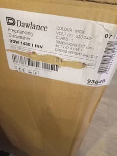 Dawlance inverter dishwasher 1485 I