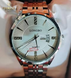 New Article LONGBO WATCH With Box And Beg FREE