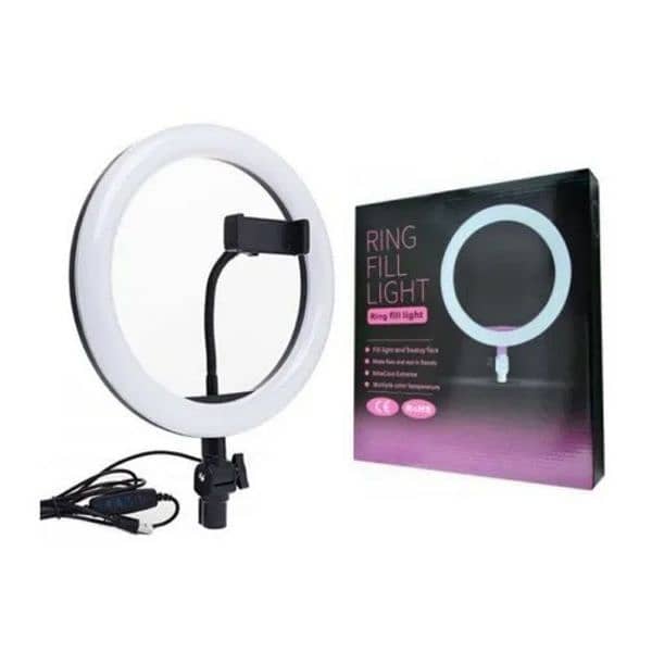 Ring Light 10 Inches + Right Light Stand 7 Ft | Best for Photography 4