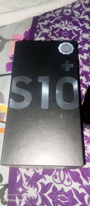 S10 PLUS WITH BOX READ ADD THEN CONTACT 0