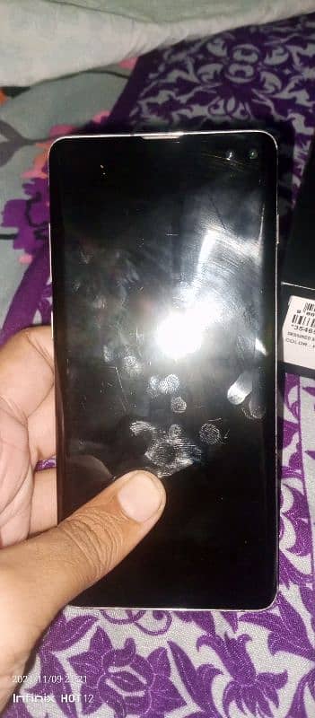 S10 PLUS WITH BOX READ ADD THEN CONTACT 2