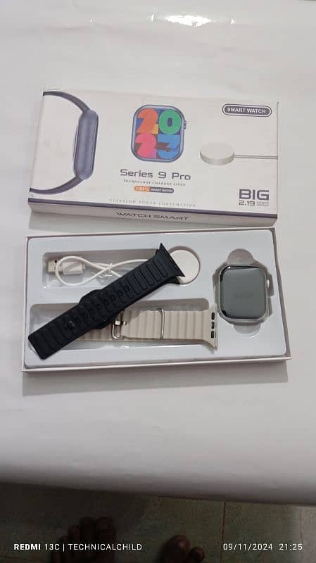 Series 9 Pro Smart Watch With 2.19"  curve display 1