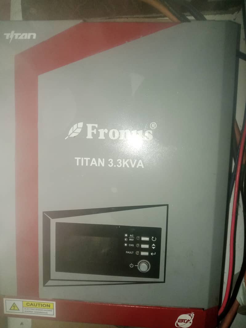 Fronus like new 3.3 KVA Inverter For Sale 4