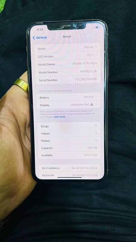 iPhone 11 Pro Max 256 GB 9