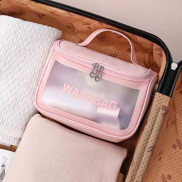 Cosmetics Transparent Waterproof Bag 5