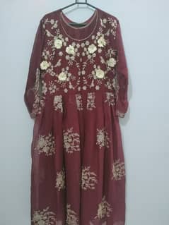 embroidery maxi