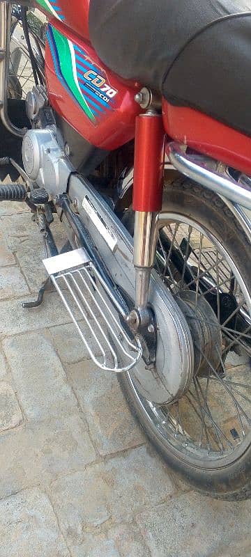 Honda CD 70 bike sale 4