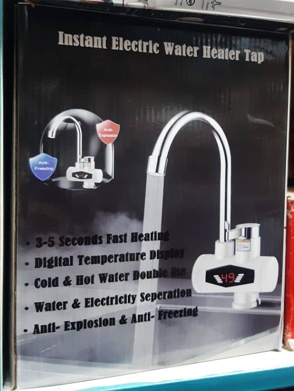 ELECTRIC INSTANT HEAT WATER GYSER TAP 3009468591 0