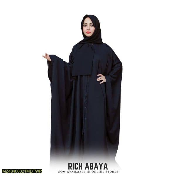 2 pcs woman stitched abaya 1