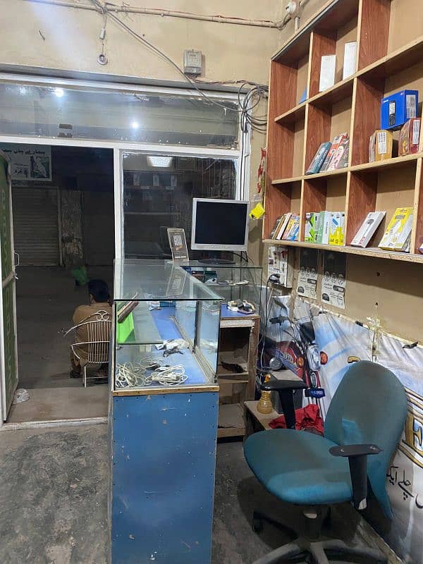 mobile shop for sale 52000. call:03297000085 2