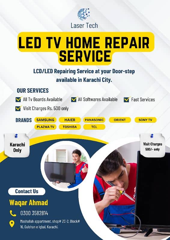 LED LCD repairing service available 0