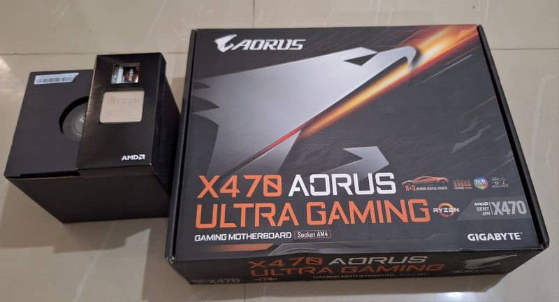 Brand New Gigabyte X470 AORUS Ultra Motherboard 0