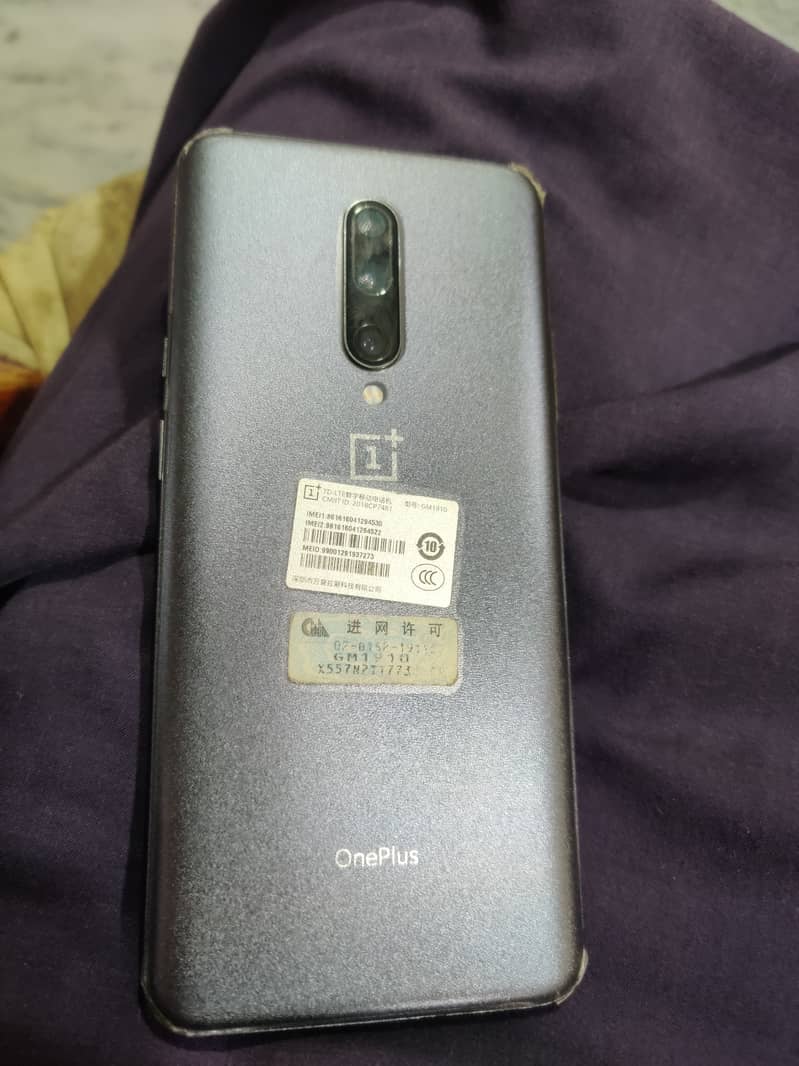 One plus 7pro 8 256 dual sim approved 1