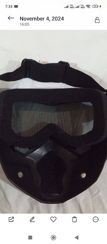 Bike mask protect smoog 2