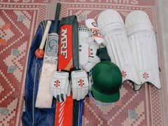 Hard ball cricket kit. Only 4to5 time used.